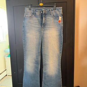 Old Navy Medium Wash Higher Rise Flare Jeans